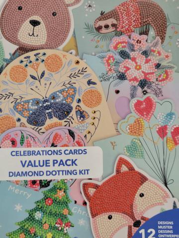 Diamond Dotz Celebration Cards Value Pack DDG.040P 